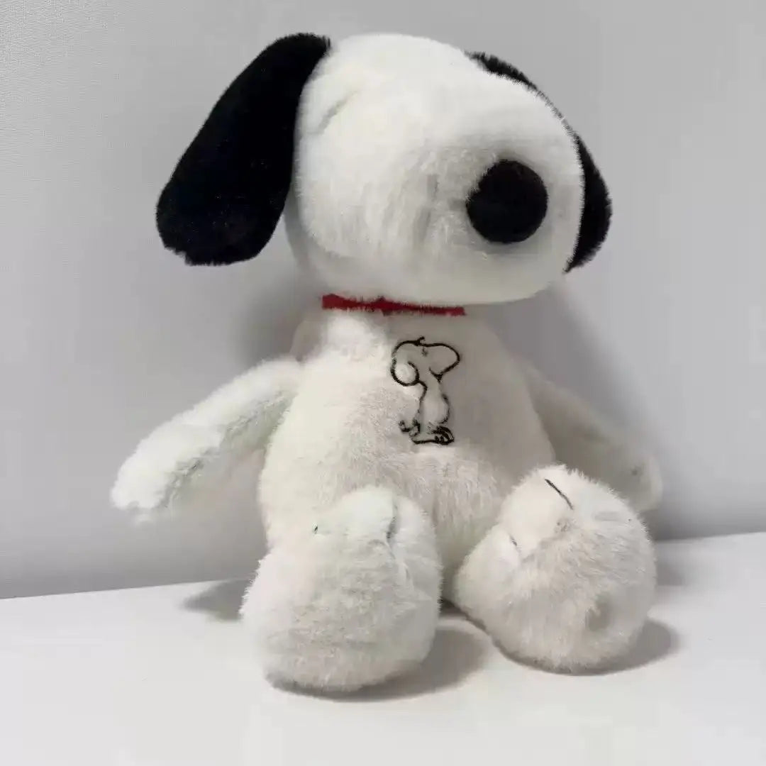 2026 Hot  Snoopy Plush Doll Breath Child Peluche Soothes Toy Anime Baby Music Light Sleep Toys Snoopy White Dog Kid Gifts